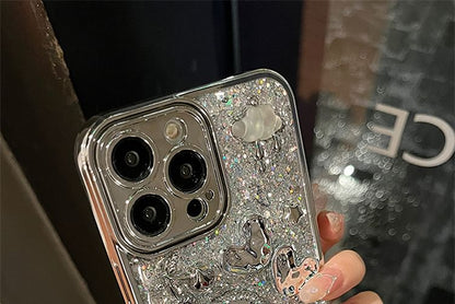 Phone Heart Set Case / Mirrored Strap