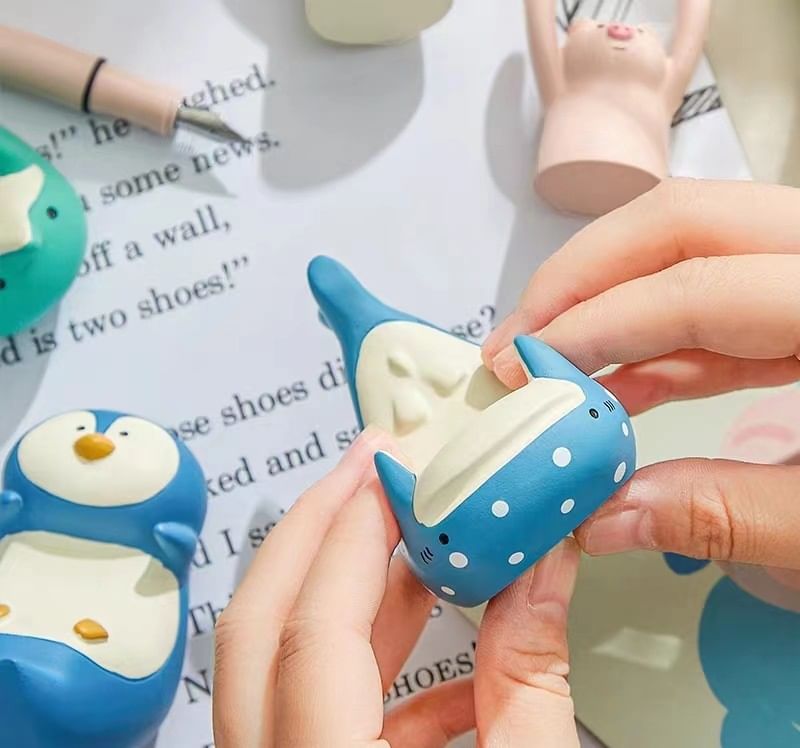 Dolphin Designs) Penguin Holder / Phone Shark (Various
