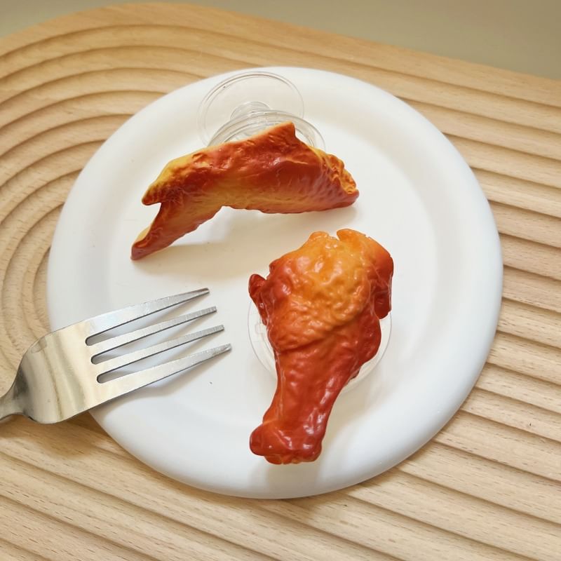 Plastic Wing Phone Drumstick Stand / Desktop (Various Chicken