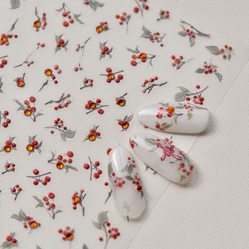 Frucht-Nagelkunst-Aufkleber (verschiedene Designs)