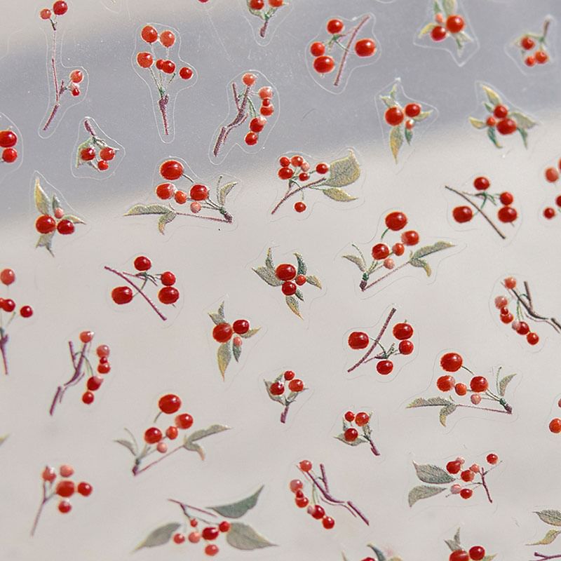 Frucht-Nagelkunst-Aufkleber (verschiedene Designs)