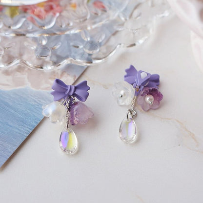 Alloy Earring (Various Designs) Dangle Floral