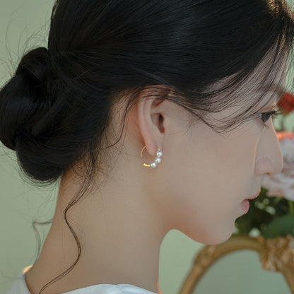 Pearl Faux Earring Drop