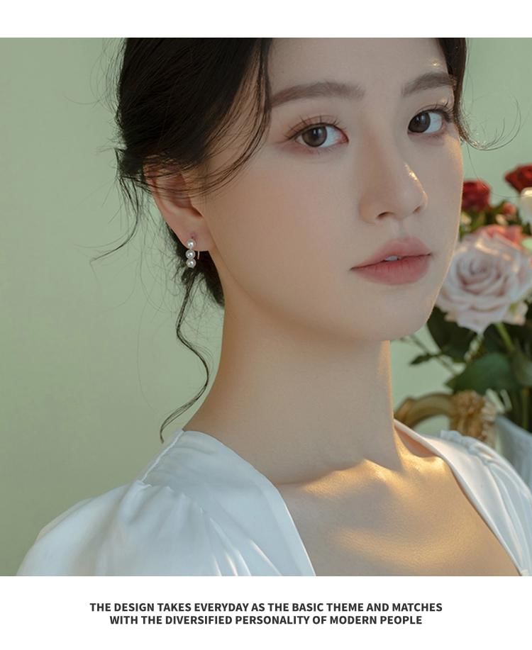 Pearl Faux Earring Drop