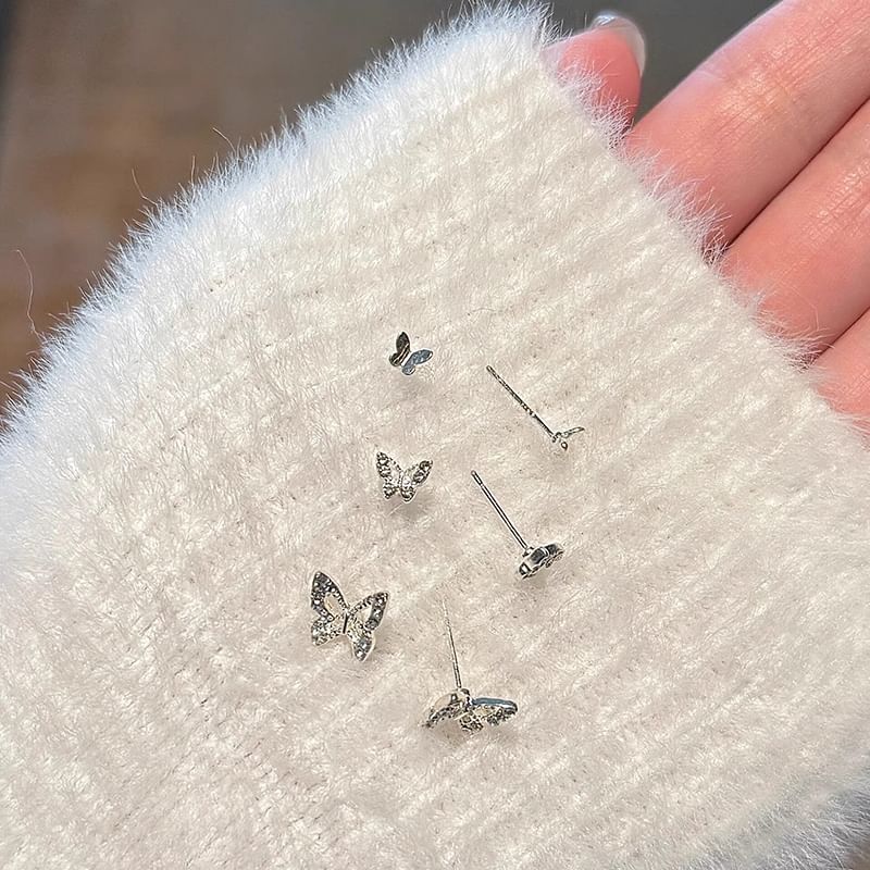 Butterfly Stud Earring