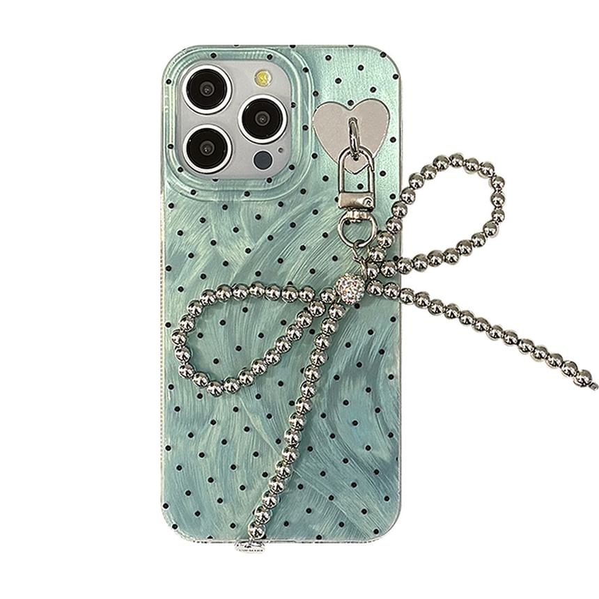 Phone / Case Polka Set Strap Dot Charm
