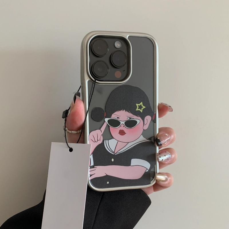 Girl Cartoon Case Phone