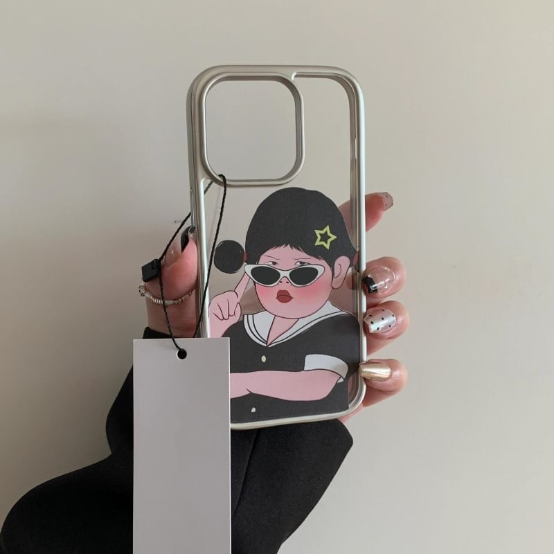 Girl Cartoon Case Phone