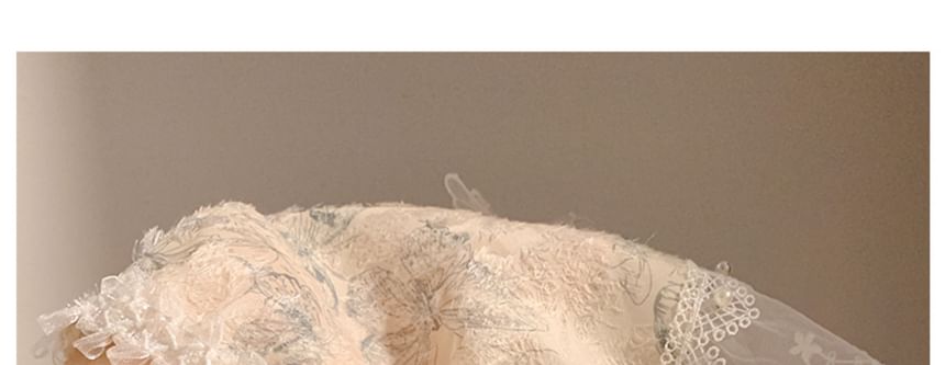 Bandana (Various Lace Trim Designs) Butterfly