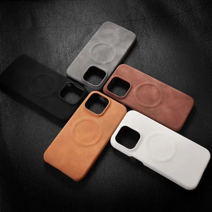 MagSafe Case Phone Faux Leather