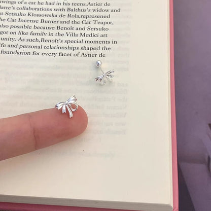 Ribbon Ear Stud