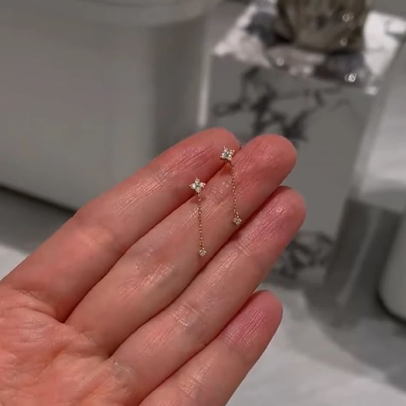Drop Earring Floral
