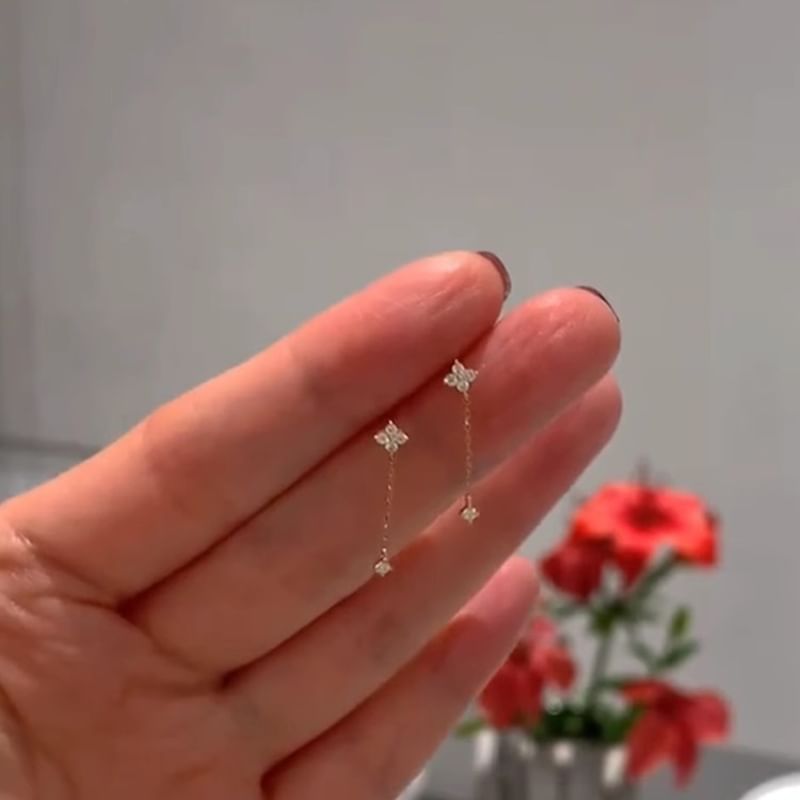Drop Earring Floral