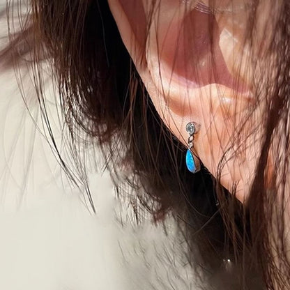 Waterdrop Ear Stud