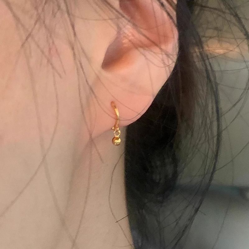 Earring Hoop Metallic