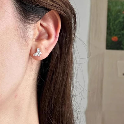 Stud Ear Butterfly