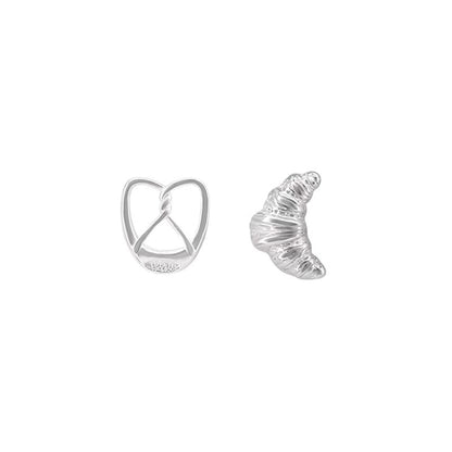 Ear Stud Pastry Metallic