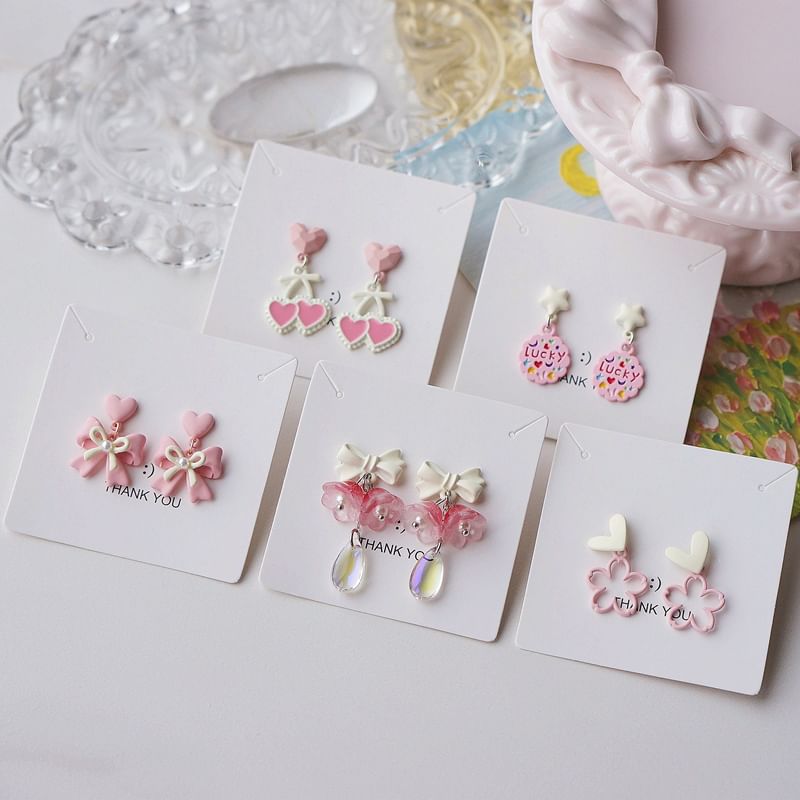 On (Various Earring Drop / Designs) Clip