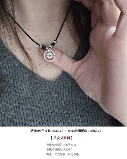 Necklace Fortune Silver Sterling