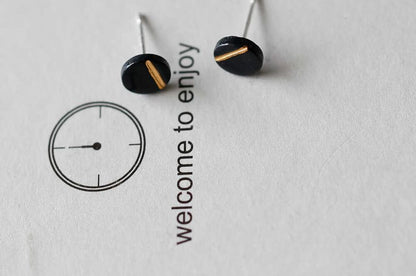 Disc Earring Stud
