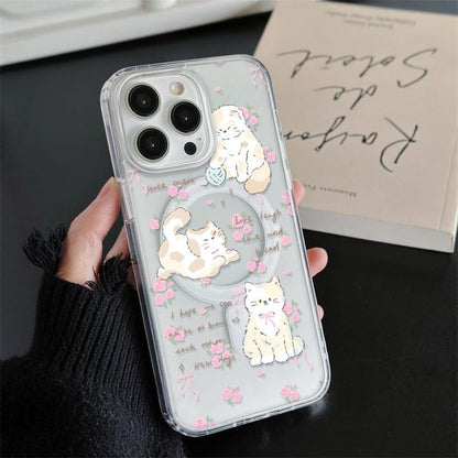 Cat Magnetic (Compatible with MagSafe) Phone Case