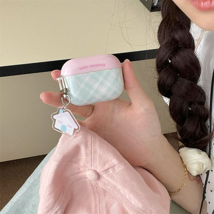 (Various Designs) Case / Skin Pro Charm Plaid Earphone AirPods