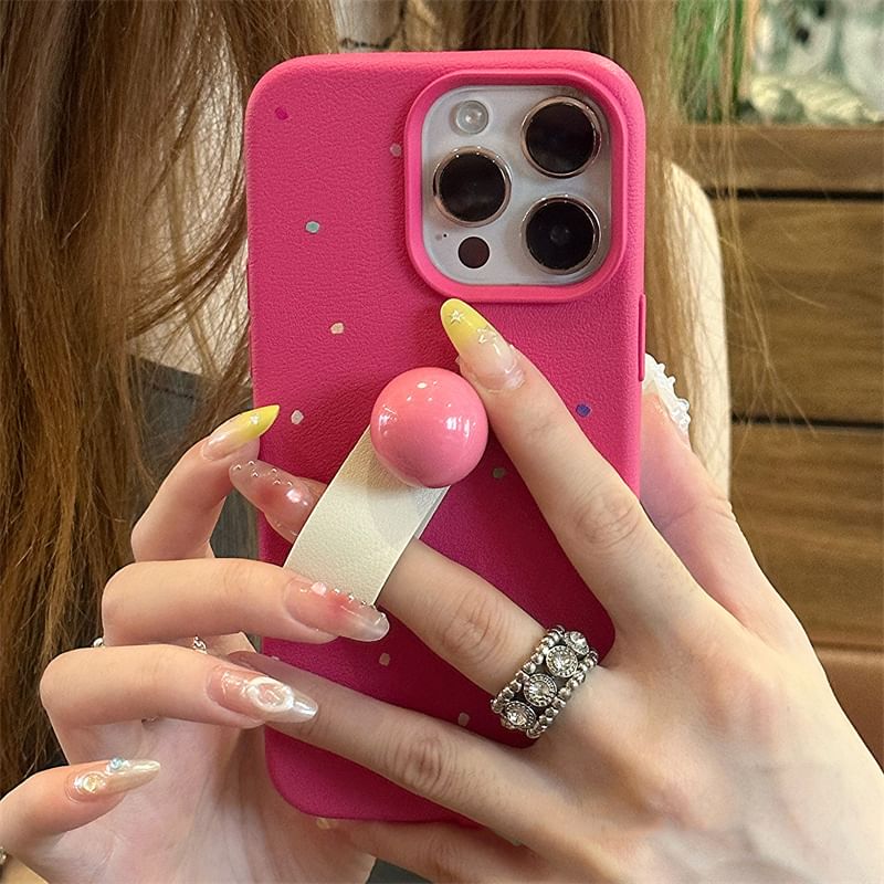 Dotted Finger Phone Case Strap
