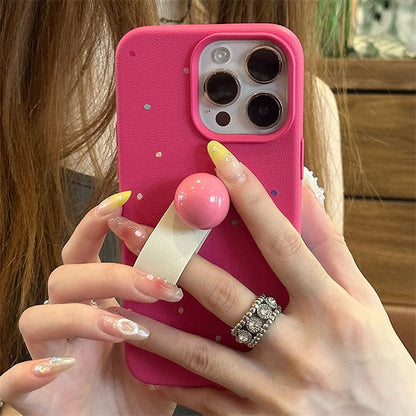 Dotted Finger Phone Case Strap