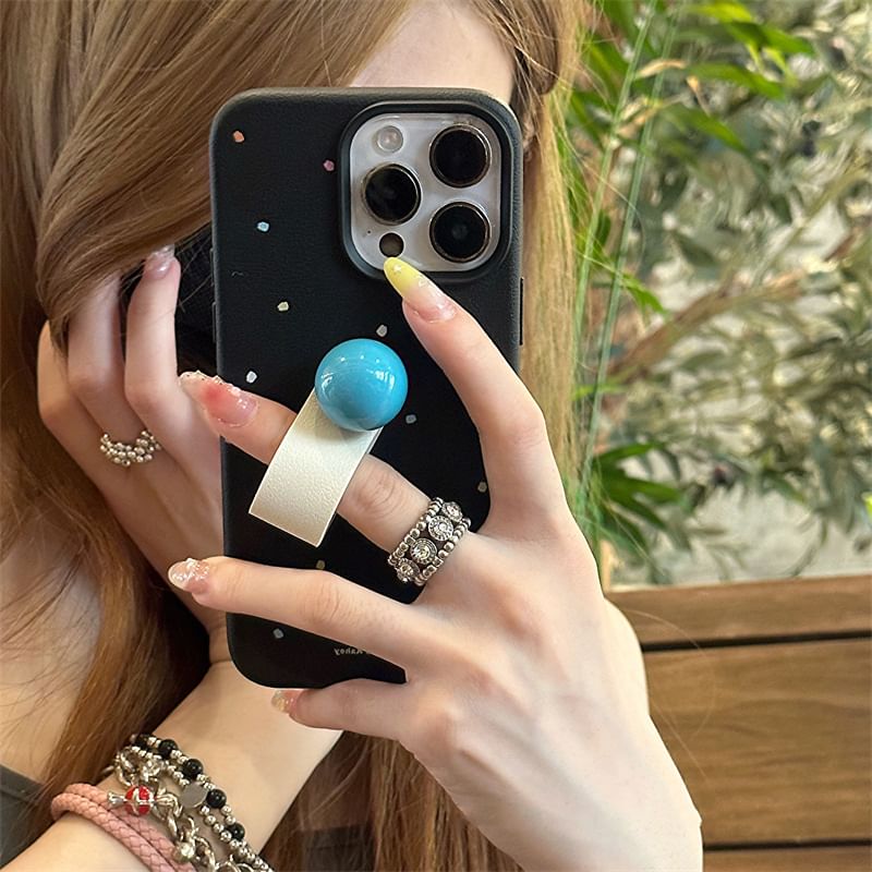 Dotted Finger Phone Case Strap