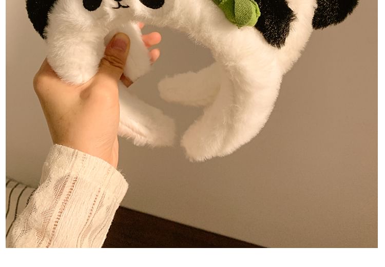 Headband Panda Fluffy