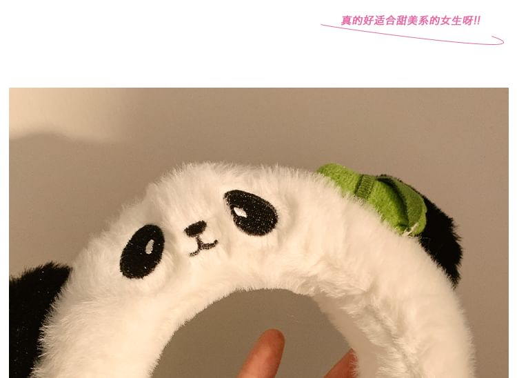 Headband Panda Fluffy