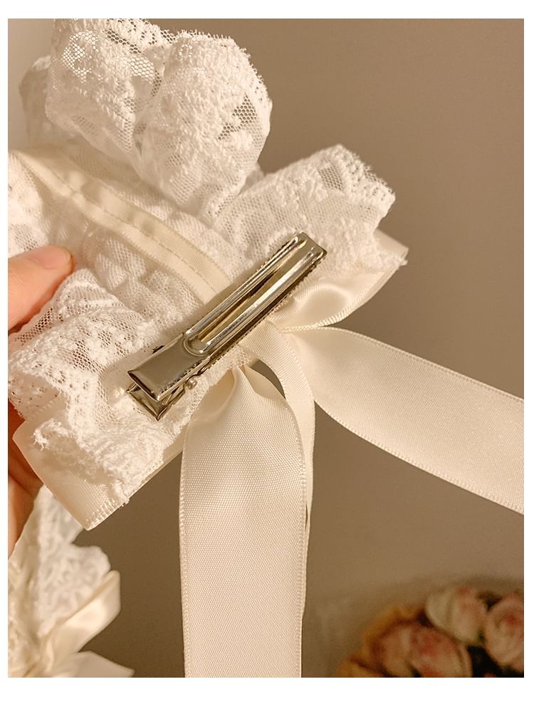 Hair Band Lace Trim