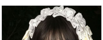 Hair Band Lace Trim