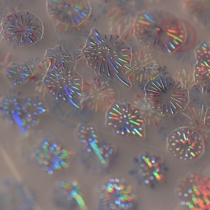 Feuerwerk Nail Art Aufkleber