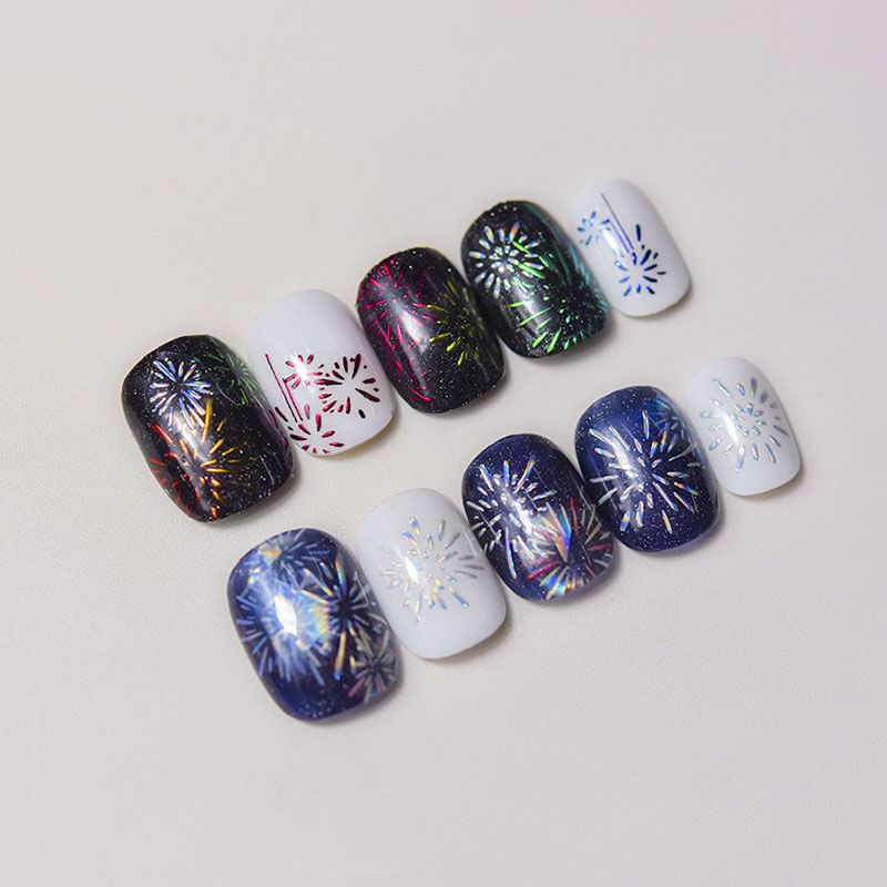 Feuerwerk Nail Art Aufkleber