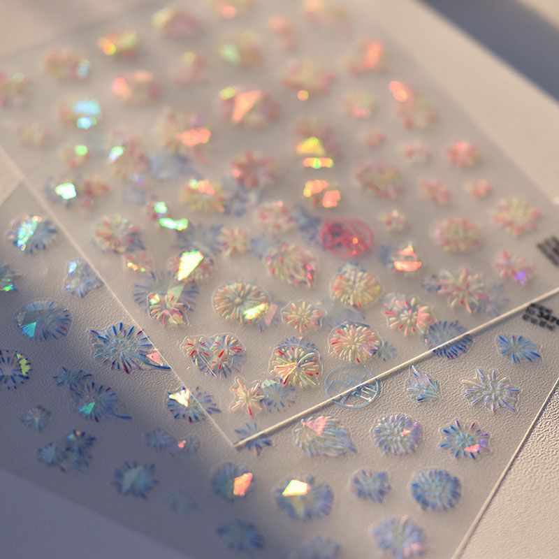 Feuerwerk Nail Art Aufkleber