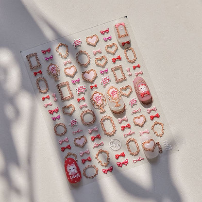 Autocollants Nail Art Dessin Animé