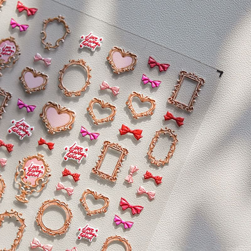 Autocollants Nail Art Dessin Animé