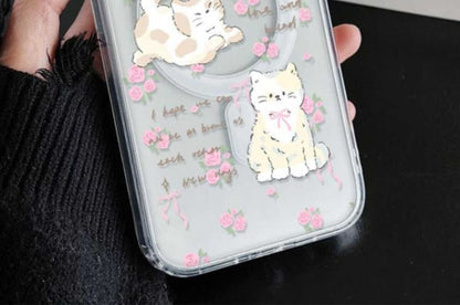 Magnetic Case Phone Cat MagSafe) with (Compatible