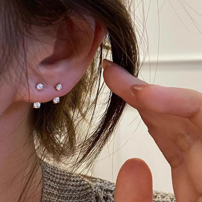 Rhinestone Alloy Jacket Ear