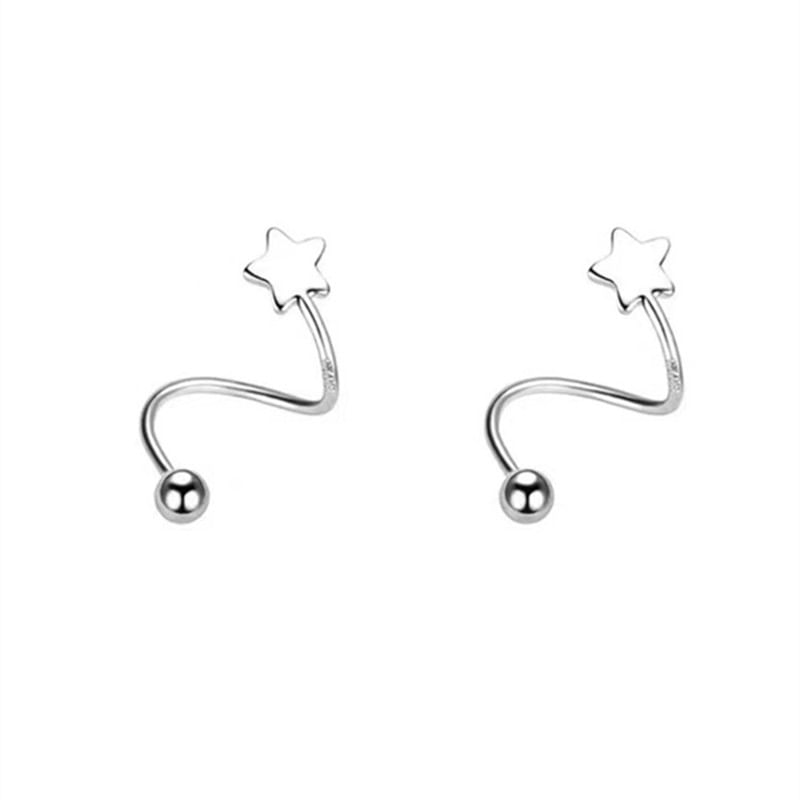 Bead Ear Alloy Heart / Jacket Star