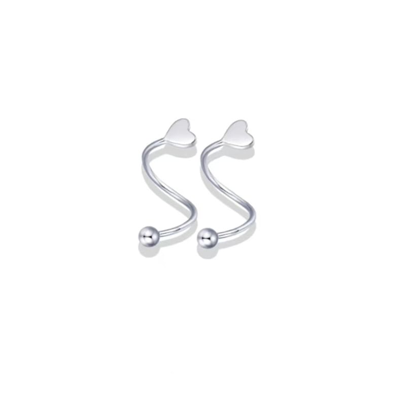Bead Ear Alloy Heart / Jacket Star
