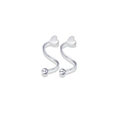 Bead Ear Alloy Heart / Jacket Star