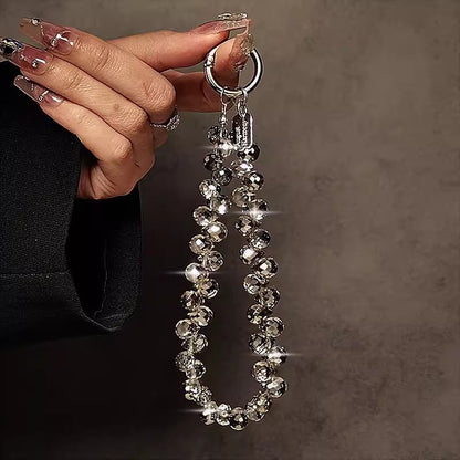 Crystal Strap Phone Faux