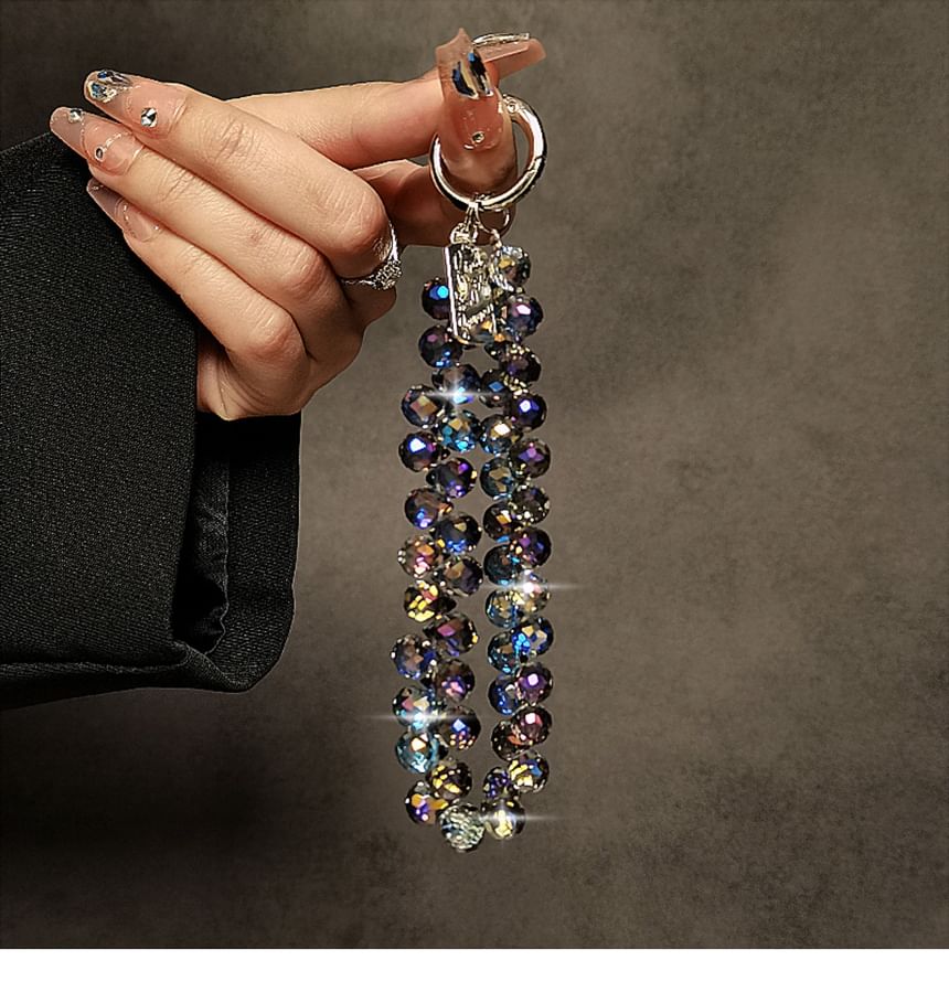 Crystal Strap Phone Faux