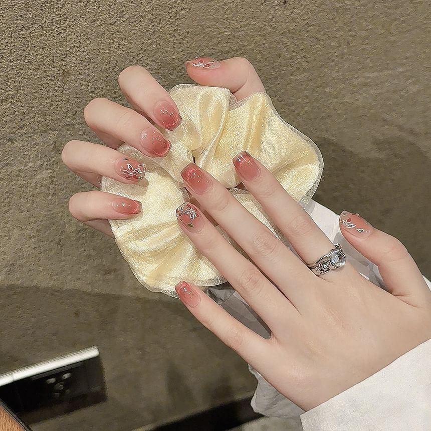 Blumen-Press-On-Nägel (verschiedene Designs)