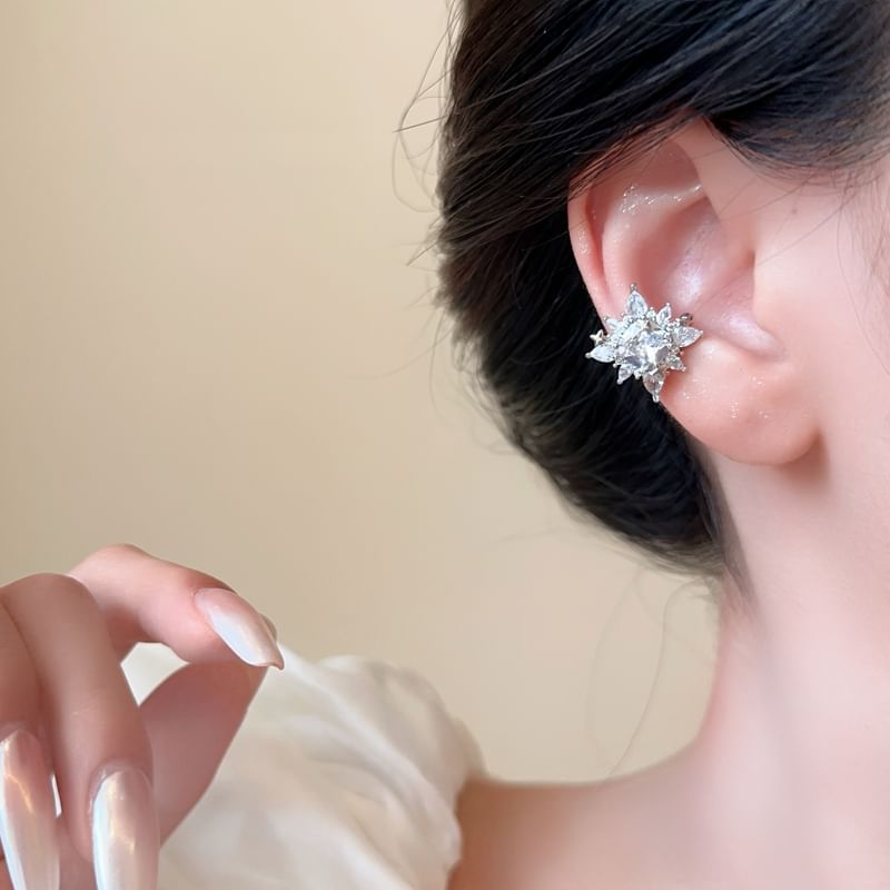 (Various Rhinestone Alloy Designs) Cuff Ear
