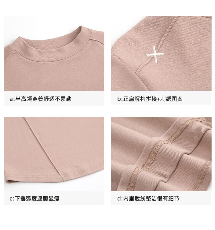 Long-Sleeve Plain Tee