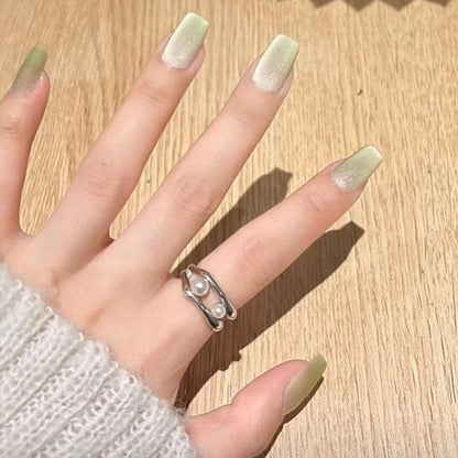 Katzenaugen-Druck auf Zehennägel