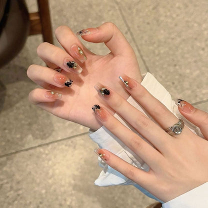 Blatt-Press-On-Nagel (verschiedene Designs)